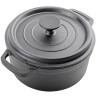 Кастрюля 3 л с/кр 22 см чугун МВ (29813)