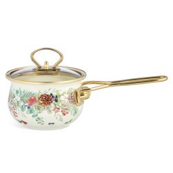 Ковш эмалированный серия "celebration" 0,9л, диа 14 см Agness (943-081) Ковш эмалированный серия "celebration" 0,9л, диа 14 см Agness (943-081)