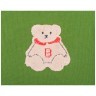 Фартук детский "медвежонок" ,зелёный, 100% хлопок SANTALINO (850-604-58)