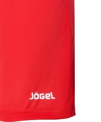 Шорты футбольные JFS-1110-021, красный/белый, детские (436284)