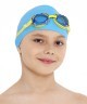 Шапочка для плавания Nuance Blue, силикон, детский (1433286)