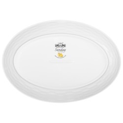 Блюдо овальное lefard "sunday"   26*18,3*3,8 см Lefard (85-2100)