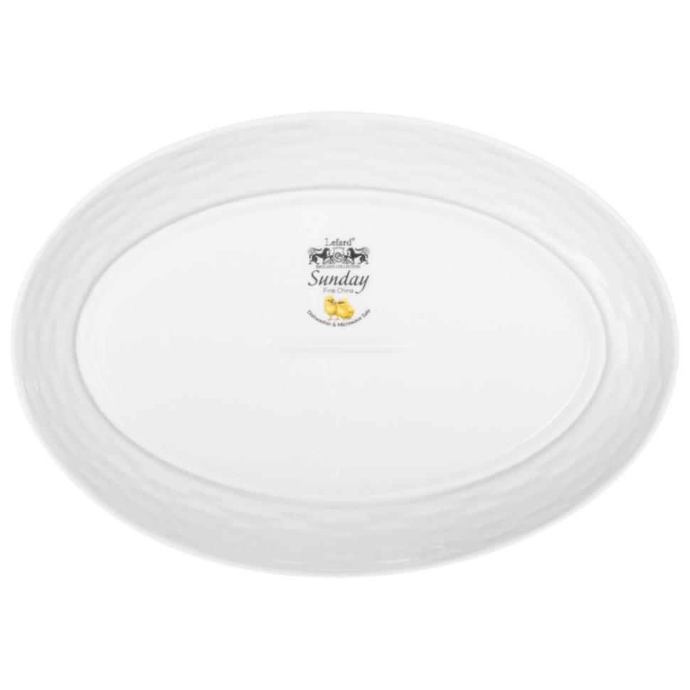 Блюдо овальное lefard "sunday"   26*18,3*3,8 см Lefard (85-2100)