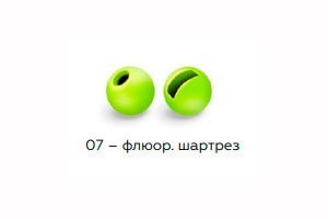 Вольфрамовая головка Namazu Pro TiA Tungsten Head Trout 3,8, 0,5г, фц/шартрез (5 шт) NPT-TH38-07 (74419)