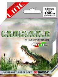 Леска SWD Crocodile 100м 0,18 (3,30кг) прозрачная (53183)