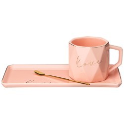 Чайный набор lefard  "break time" на 1 персону, розовый, 260мл Lefard (90-1057)