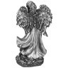 Фигурка декоративная "ангел-девушка с букетом" н-46см,l-25см цвет: сталь Lefard (169-831)