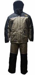 Зимний костюм для рыбалки Canadian Camper Denwer Pro цвет Black/Stone (83161)