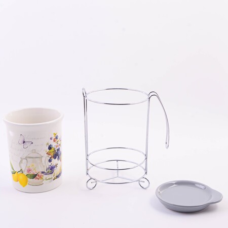 Подставка д/стол/прибор 3пр Утренняя свежесть доломит LR (60198)