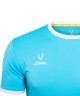 Футболка футбольная JOGEL CAMP Origin, бирюзовый/белый (701816)