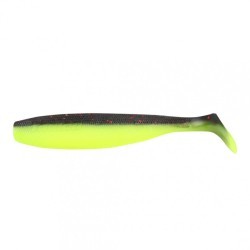 Виброхвост Yaman PRO Sharky Shad, р.3,75 inch, цв. 32 - Black Red Flake/Chart. 5 шт  YP-SS375-32 (87896)
