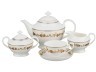 Чайный сервиз "алиса" на 6 персон 15 пр.1200/250/300/300 мл. Porcelain Manufacturing (169-086) 