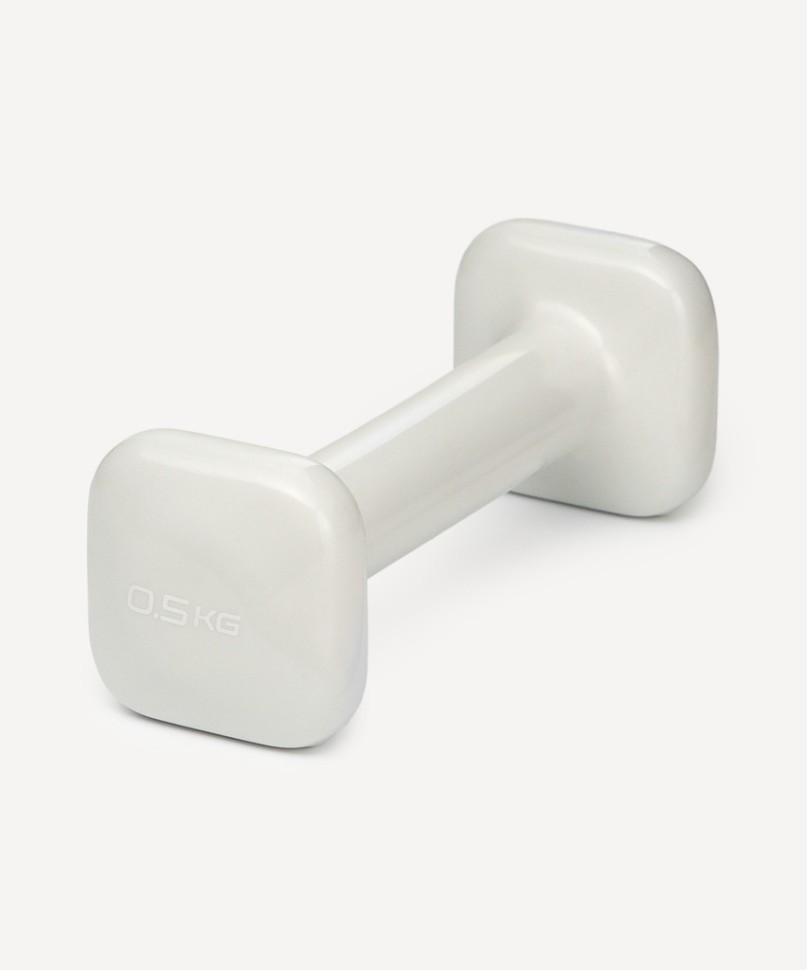 Гантель виниловая STARFIT DB-106 0,5 кг, светло-серый (2119185)