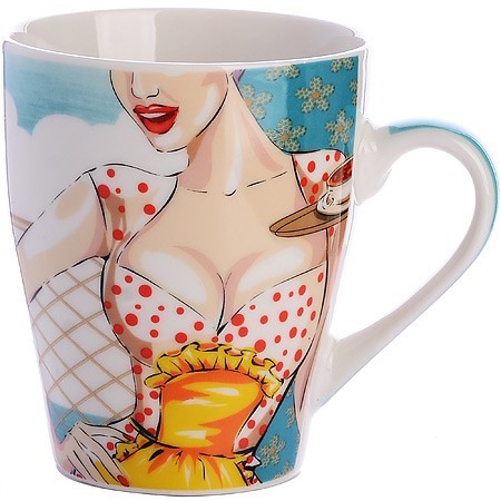 Кружка 340мл Beauty Woman Lady LR (9-31229-4)