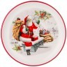 Тарелка закусочная agness “с новым годом!" 21 см Agness (358-2136)