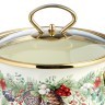 Кастрюля эмалированная agness со стеклянной крышкой серия "celebration", 1.5 л, 16*10 см Agness (943-082)