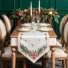 Дорожка на стол 45х145 cm  "celebration", цвет: бежевый, tm lefard, полиэстер 100% Lefard (986-001-3)