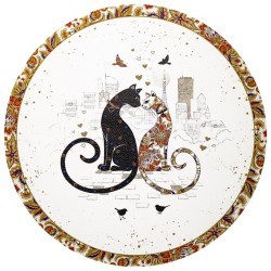 Набор подстановочных салфеток "парижские коты" из 2 шт., диаметр=38 см Lefard (771-146) Набор подстановочных салфеток "парижские коты" из 2 шт., диаметр=38 см Lefard (771-146)