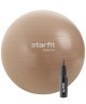Фитбол STARFIT GB-109 антивзрыв, 900 гр, с ручным насосом, персиковый, 55 см (2107385)