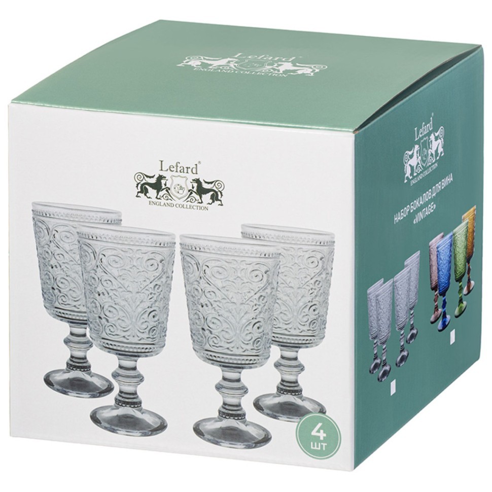 Набор бокалов для вина "vintage", 4 шт/330 мл Lefard (687-013)