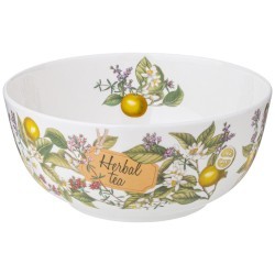 Салатник-тарелка суповая lefard "fruit basket" 750 мл 15,5*6,5 см Lefard (104-992)