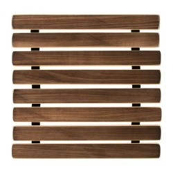 Коврик деревянный для бани и сауны Банные Штучки липа 34х34 см 33339 (82279)