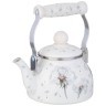 Чайник agness эмалированный со съемным фильтром из нжс серия "dandelion", 0,85 л Agness (943-050)