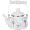 Чайник agness эмалированный со съемным фильтром из нжс серия "dandelion", 0,85 л Agness (943-050)