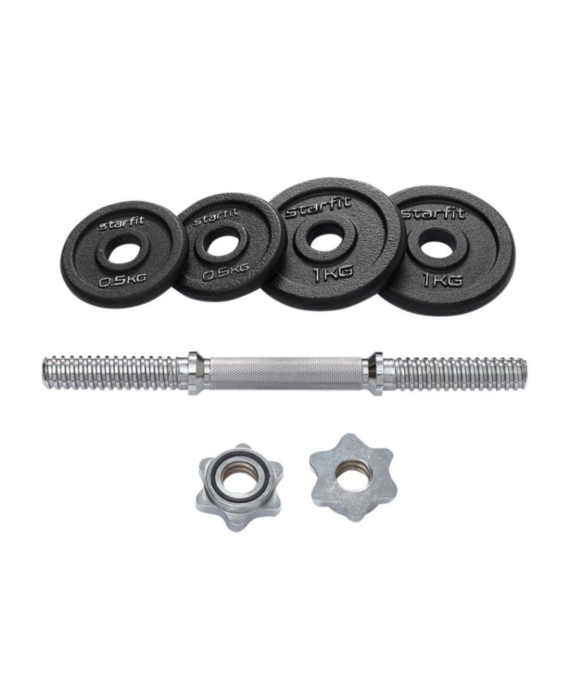 Гантель разборная чугунная в коробке DB-715, 5 кг (2107609)