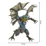 Драконы и динозавры для детей серии "Мир драконов" (2 дракона игрушки, 3 аксессуара в наборе с фигурками) (MM207-001)