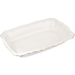 Блюдо сервировочное для подачи керамика 33,5х22,5х5,5 LR (90045-401L)