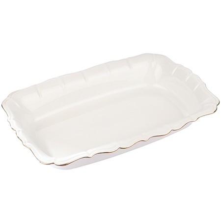 Блюдо сервировочное для подачи керамика 33,5х22,5х5,5 LR (90045-401L)