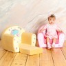 Раскладное бескаркасное (мягкое) детское кресло серии "Дрими", Крошка Соня (PCR320-47)