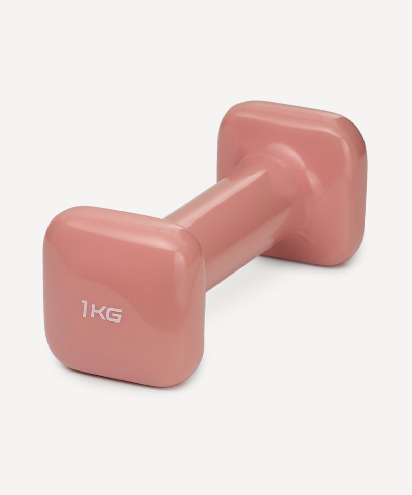 Гантель виниловая STARFIT DB-106 1 кг, терракотовый (2119186)