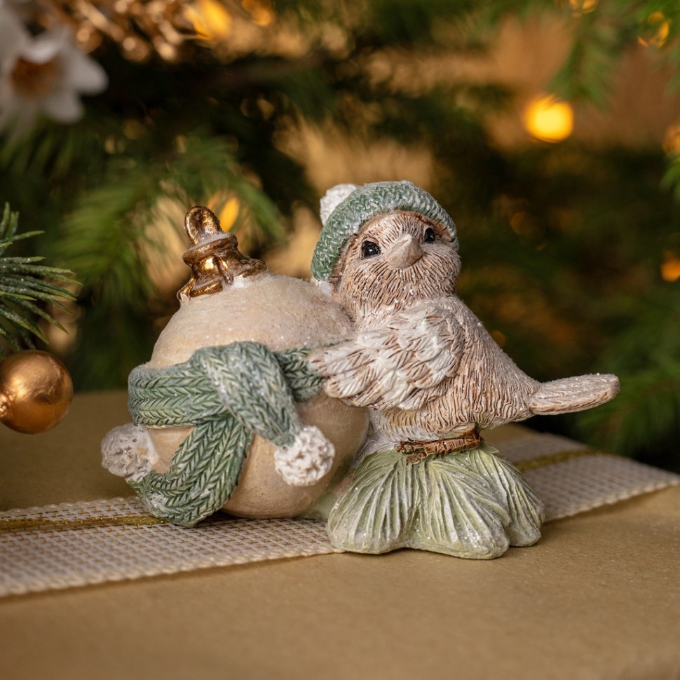 Статуэтка "птичка" 9,5х6х6 см Lefard (162-1314)