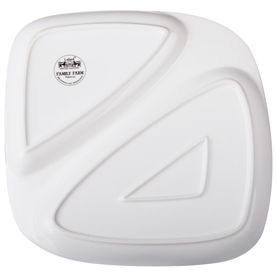 Тарелка обеденная lefard "family farm" 2 секции 26*2,5 см LEFARD (263-1416)