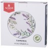 Тарелка закусочная agness "лаванда" 21*2,5 см Agness (358-2147)