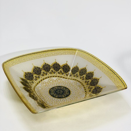 Набор из двух тарелок 2пр стекло (7013-32)