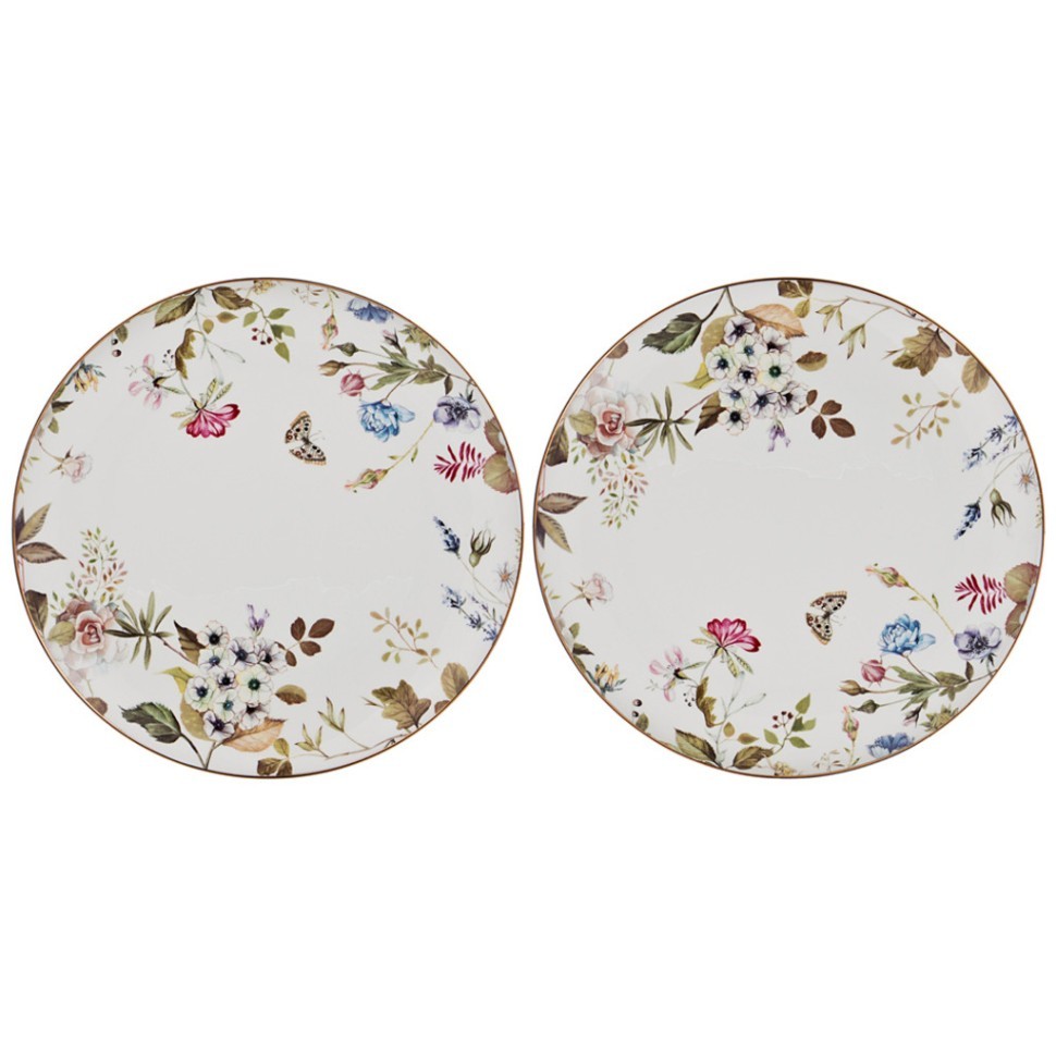 Набор тарелок обеденных lefard "belle" 2 шт. 25 см Lefard (86-2372)