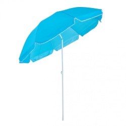 Зонт пляжный Nisus NA-200N-B d 2,00м с наклоном голубой 22/25/170Т 279220 (92421)
