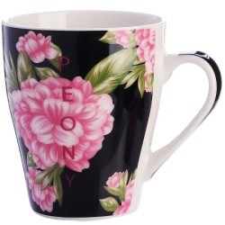 Кружка 340мл Цветы Peon LR (9-31223-2)