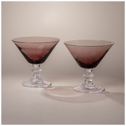 Набор бокалов для мартини из 2 шт "mirage" purple 280 мл Lefard (693-038)