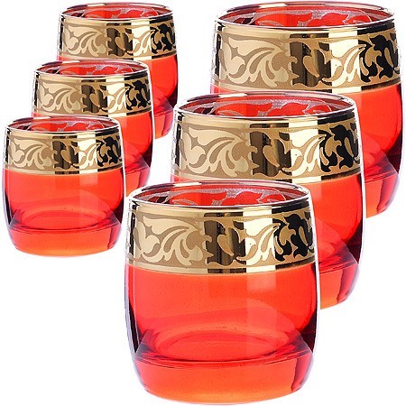 Набор стаканов 300мл. 6шт. (Рубин) (160-Н7-3ГНМ)