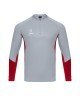 Джемпер тренировочный JOGEL PREMIER PerFormDRY Training Zip Top, серый/темно-красный (2120759)