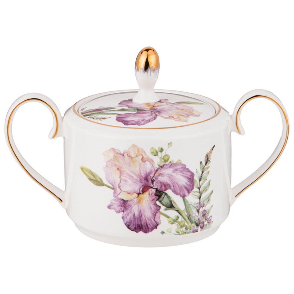 Сахарница lefard "irises" 350 мл, разноцветный (590-328-11) 