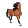 Фигурки животных серии "Мир лошадей": Лошадь, фермер, ограждение, мешок (набор из 4 предметов) (MM214-321)