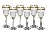 Набор бокалов для вина из 6 шт. "анжела" 185 мл. Nb Art (615-621) 