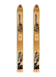 Лыжи Охотник деревянные Маяк 175*15 см (61200)