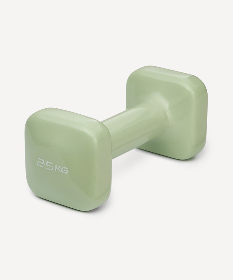 Гантель виниловая STARFIT DB-106 2,5 кг, оливковый (2119188)