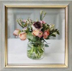 Картина Ясное утро с кристаллами Swarovski (2196)